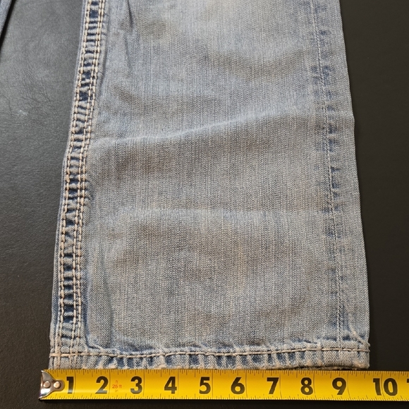 Rock Revival Boot Cut Ripped Jeans in Light Blue - Picture 12 of 16